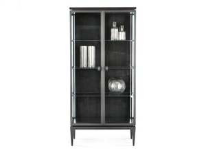 STARLIGHT - Wood and glass display cabinet with integrated lighting _ CPRN HOMOOD